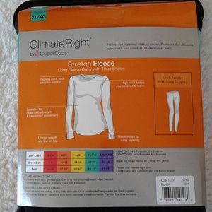 Cuddl Duds Intimates & Sleepwear - Cuddl Duds Climate Right Stretch Fleece Top Cuddl Duds Intimates & Sleepwear - Cuddl Duds Climate Right Stretch Fleece Top